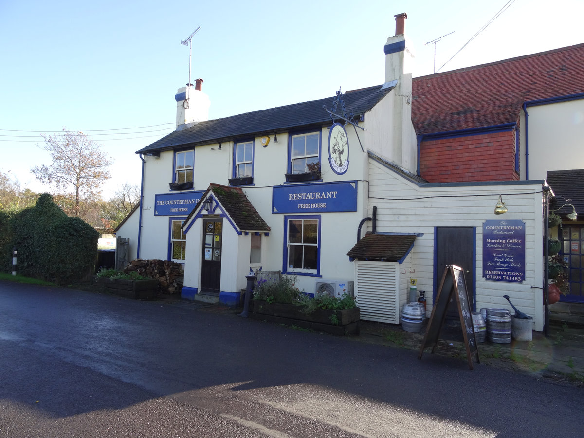 Countryman Inn, Shipley, West Sussex Horsham Pub Guide