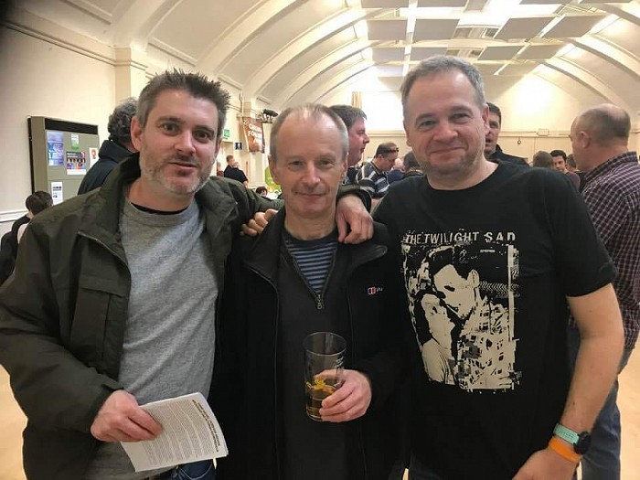 Matt, me and Roger at the Beer Festival